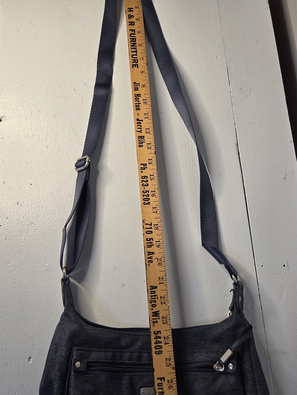 Baggallini Purse In Blue - Picture 3 of 6